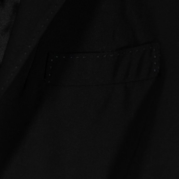 J. Crew Women's Blazer Black Wool Stretch One Button Work Career Suit Jacket 6 - Picture 5 of 10